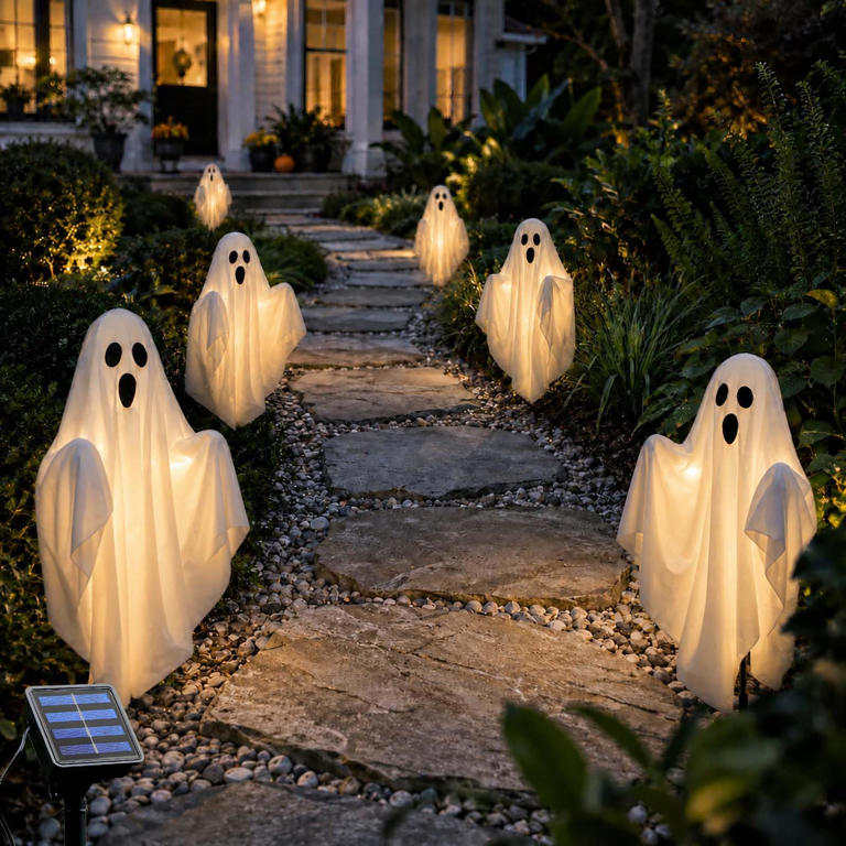 Amazon's selling ghost lights that appear in your yard after dark