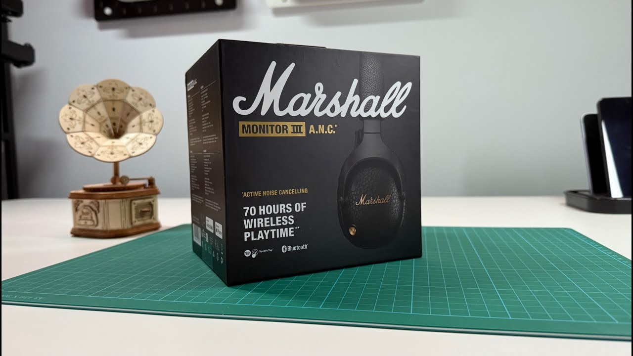 🔴 Marshall Monitor III ANC live unboxing part 1 (stream got cut 😔)