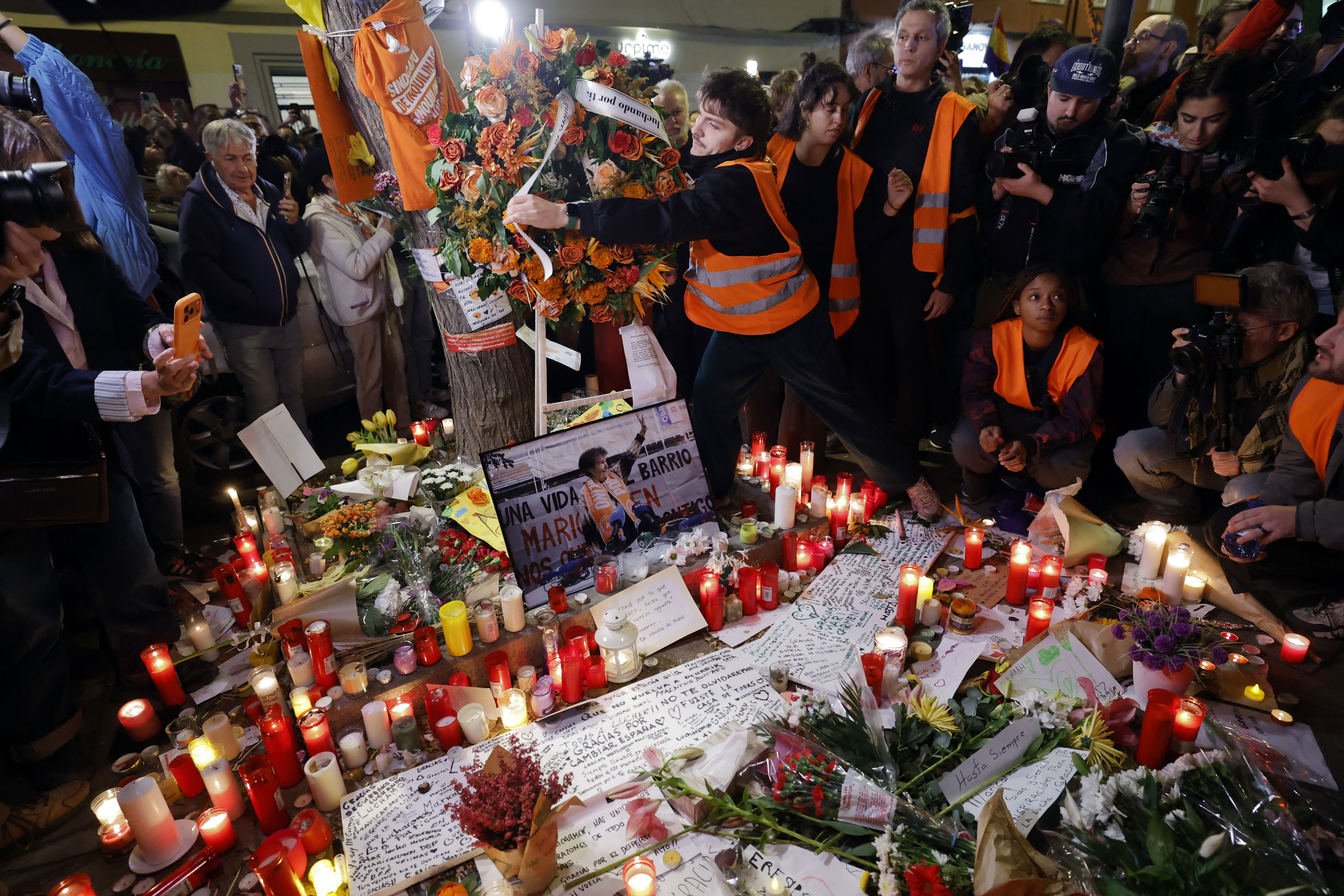 Protests, debate follow death of Maricarmen, 87, Spain protest symbol