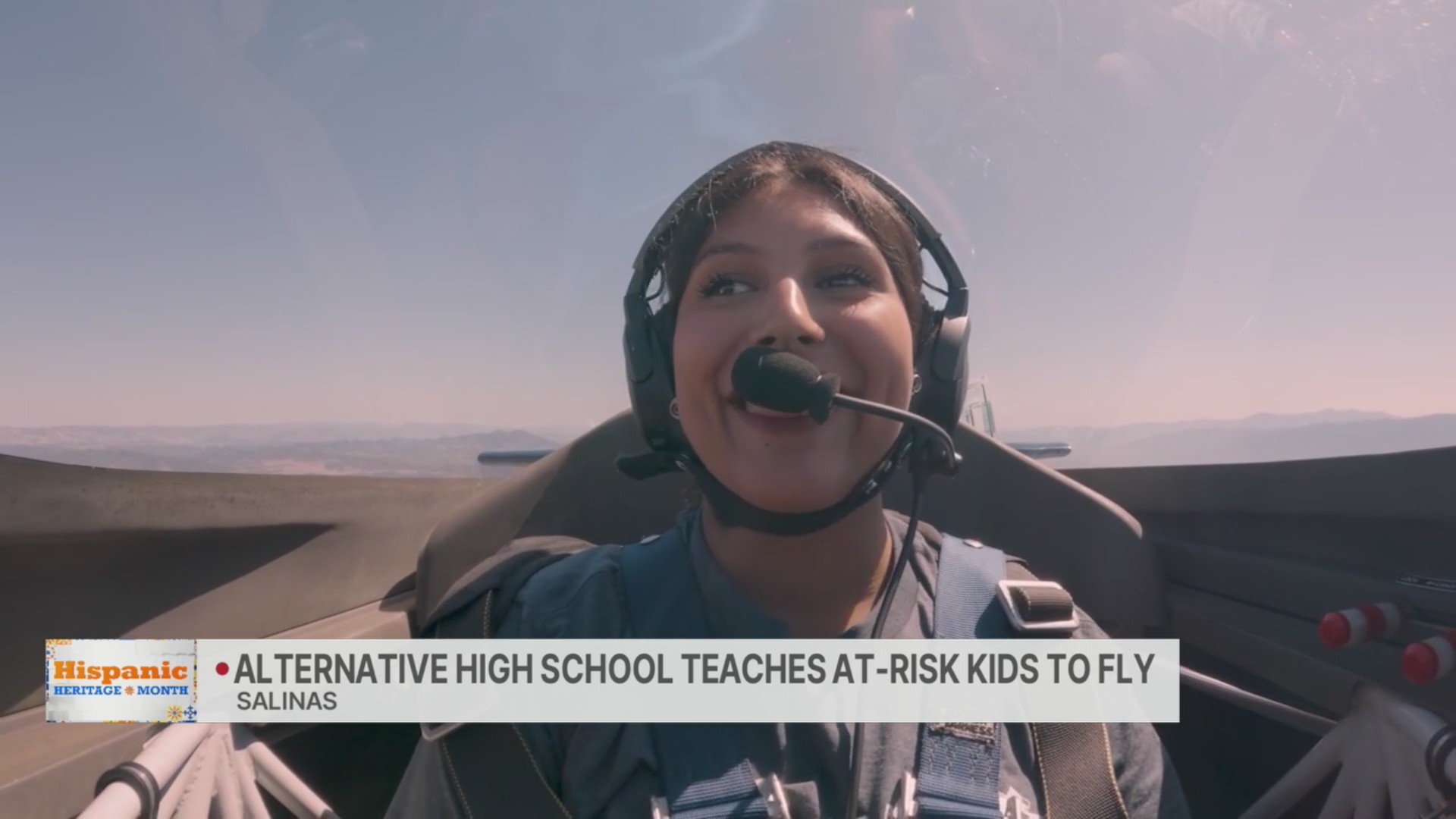 Alternative high school teaches at-risk kids to fly