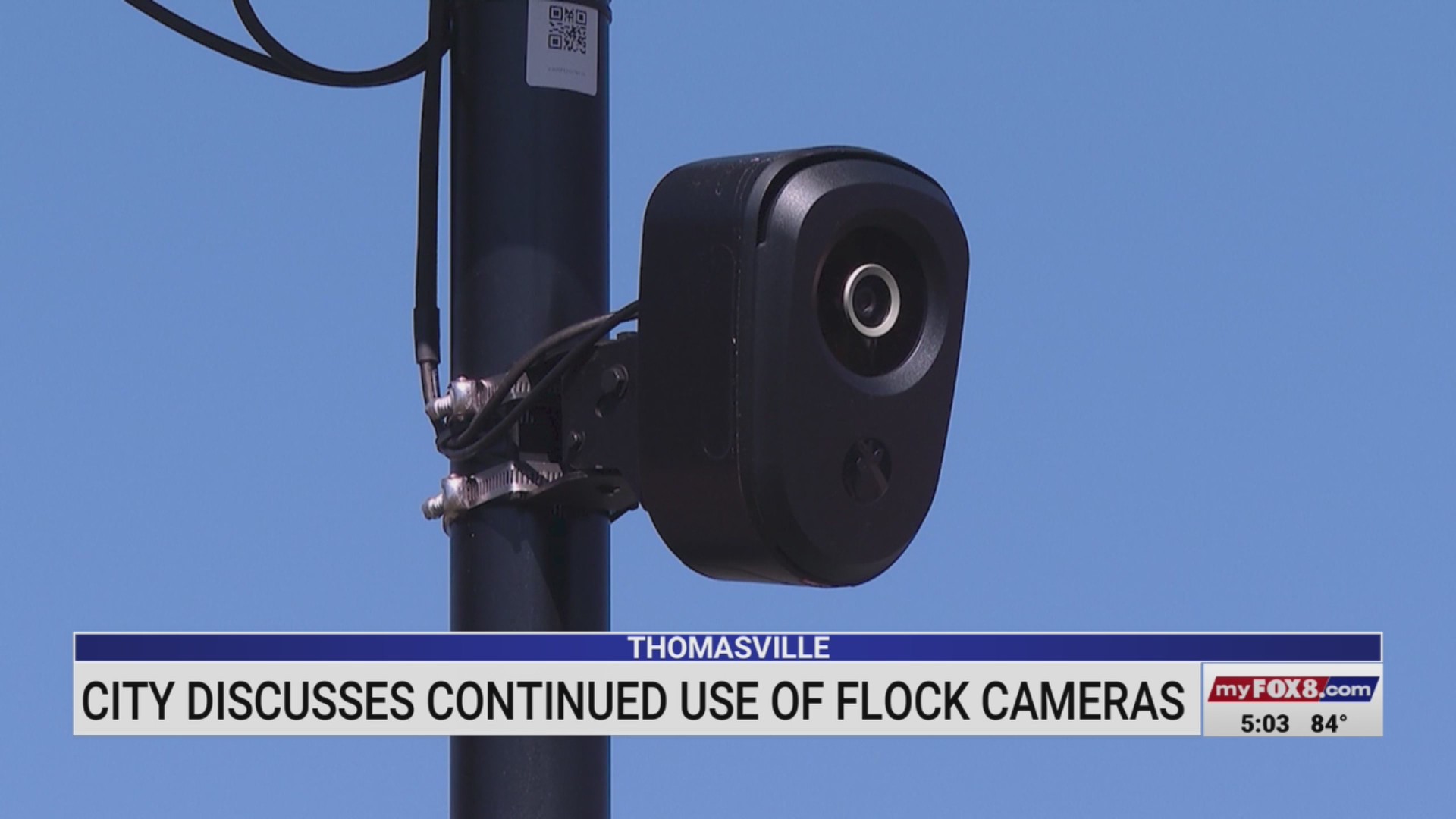 Thomasville city leaders discuss continued use of Flock cameras