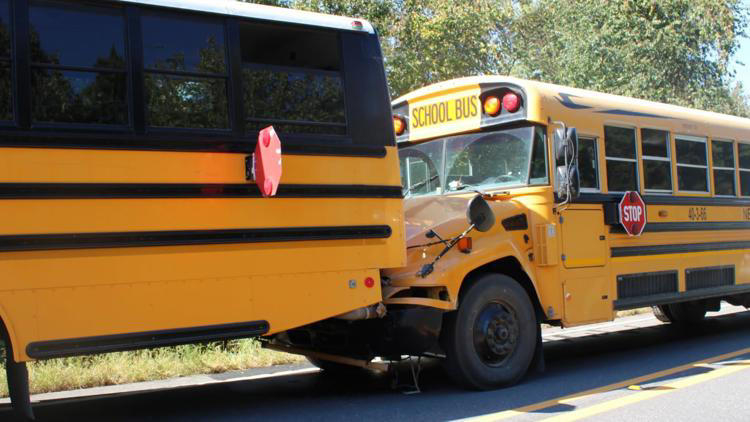 Child injured after two buses collide in Conway County