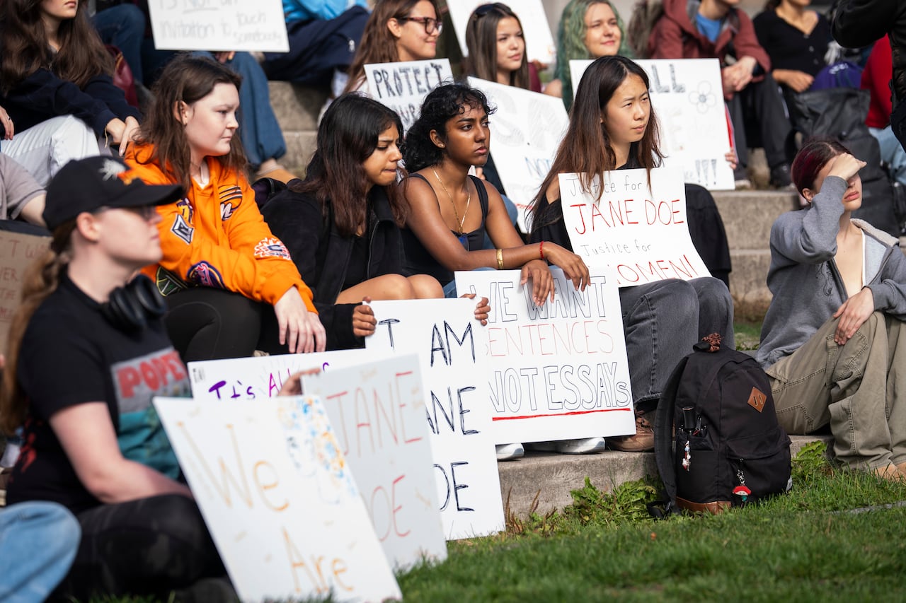 UBC students rally against sexual violence amid Cornell gang rape ...