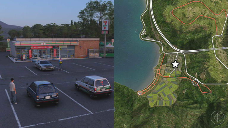 Where to find the 7-Eleven convenience store in Forza Horizon 6