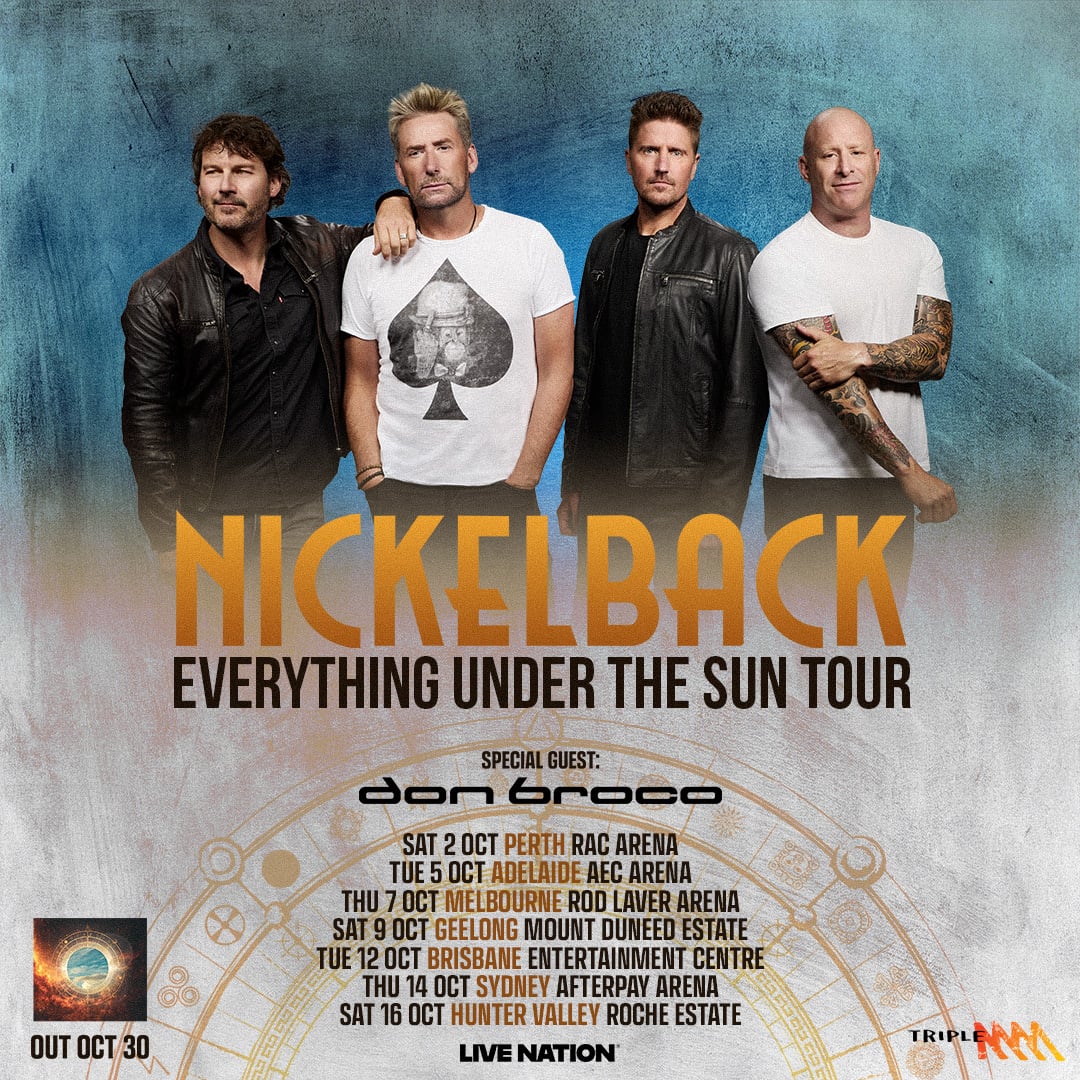 Nickelback Is Touring Australia In 2027 & This Is How We Remind You To ...