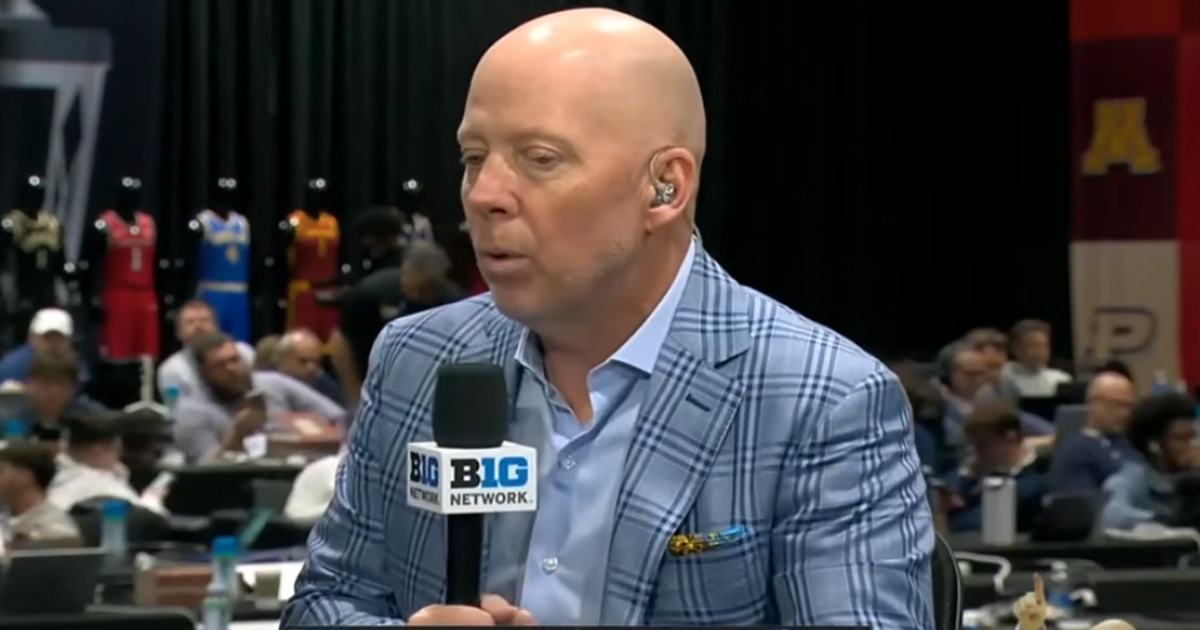 UCLA basketball coach Mick Cronin at Big Ten media day
