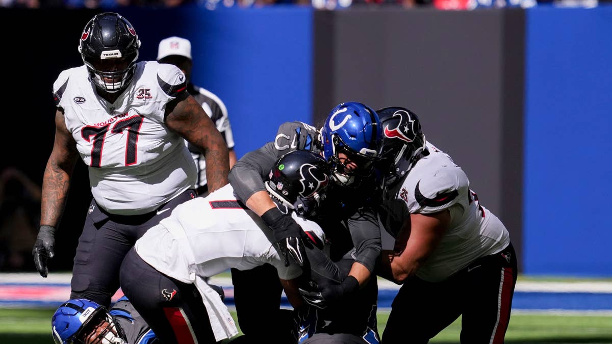 Focus tightens on Texans' offensive line after 0-4 start