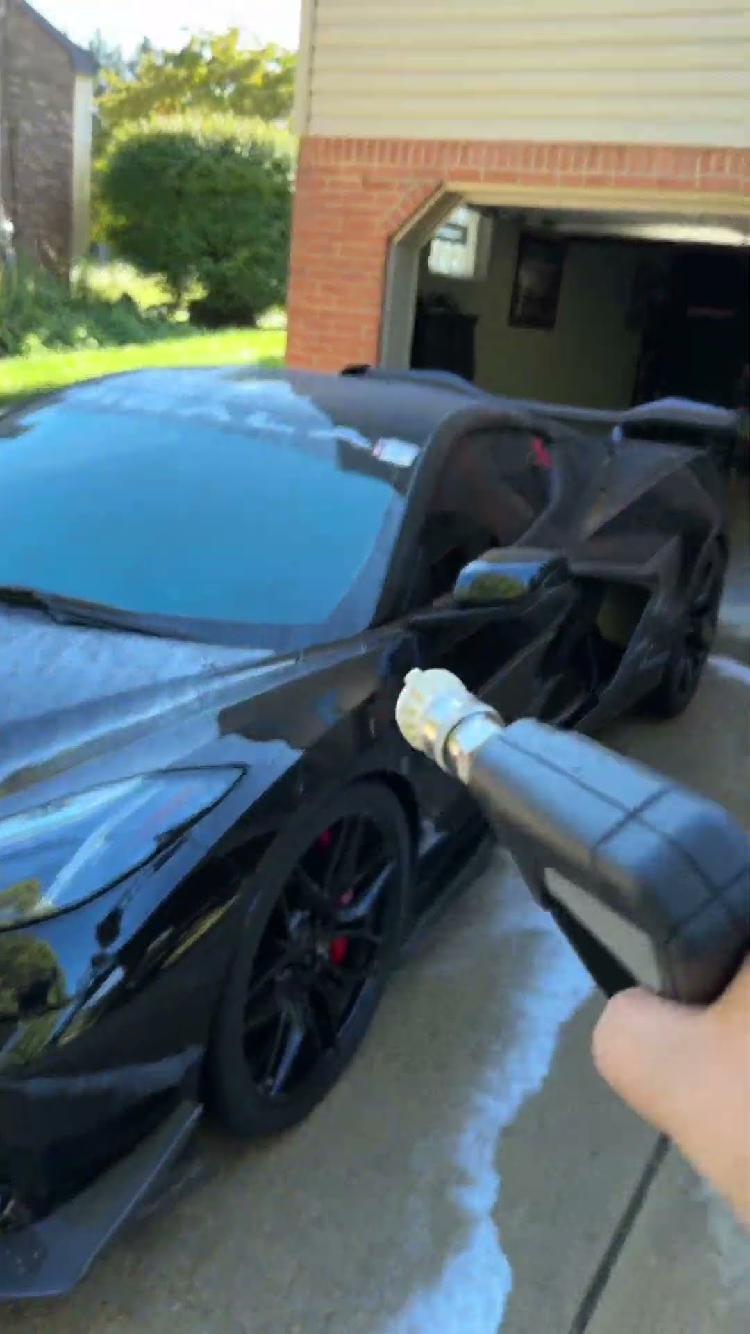 C8 Corvette Z06 Z07 aerodynamics displayed in action! 😮