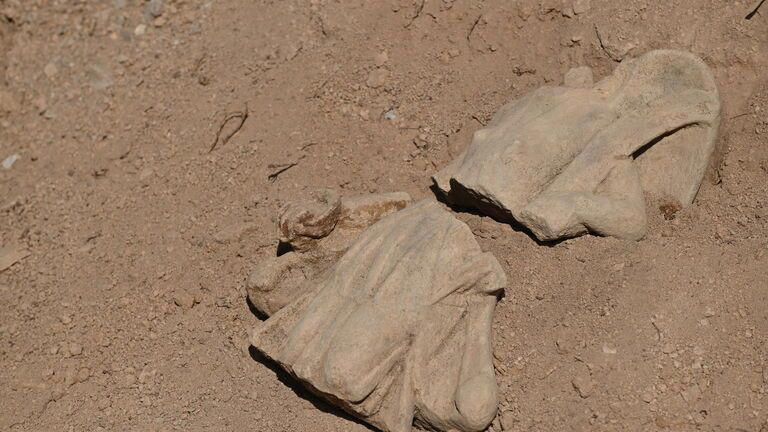 Just inches below the forest floor, archaeologists in Germany unearthed ...