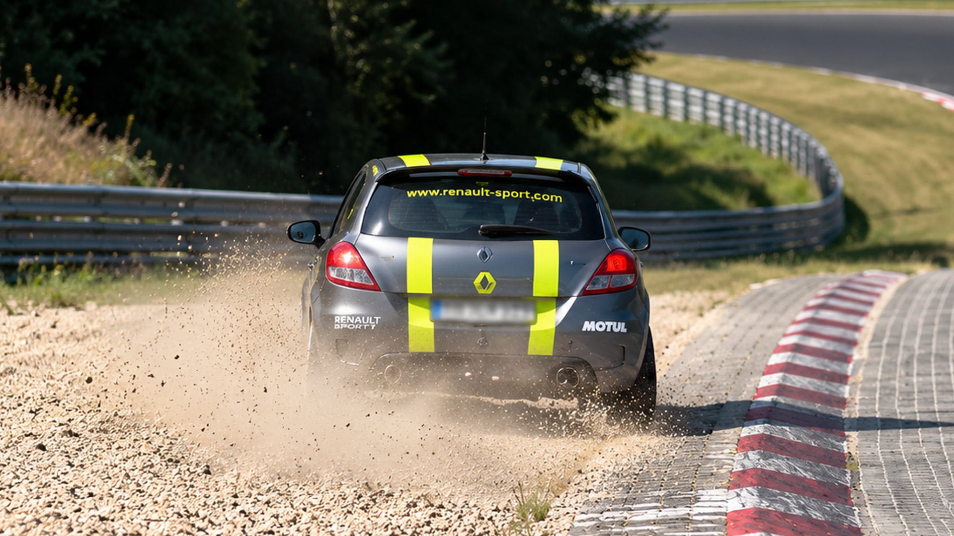 Rental cars get pushed hard around the Nürburgring Nordschleife