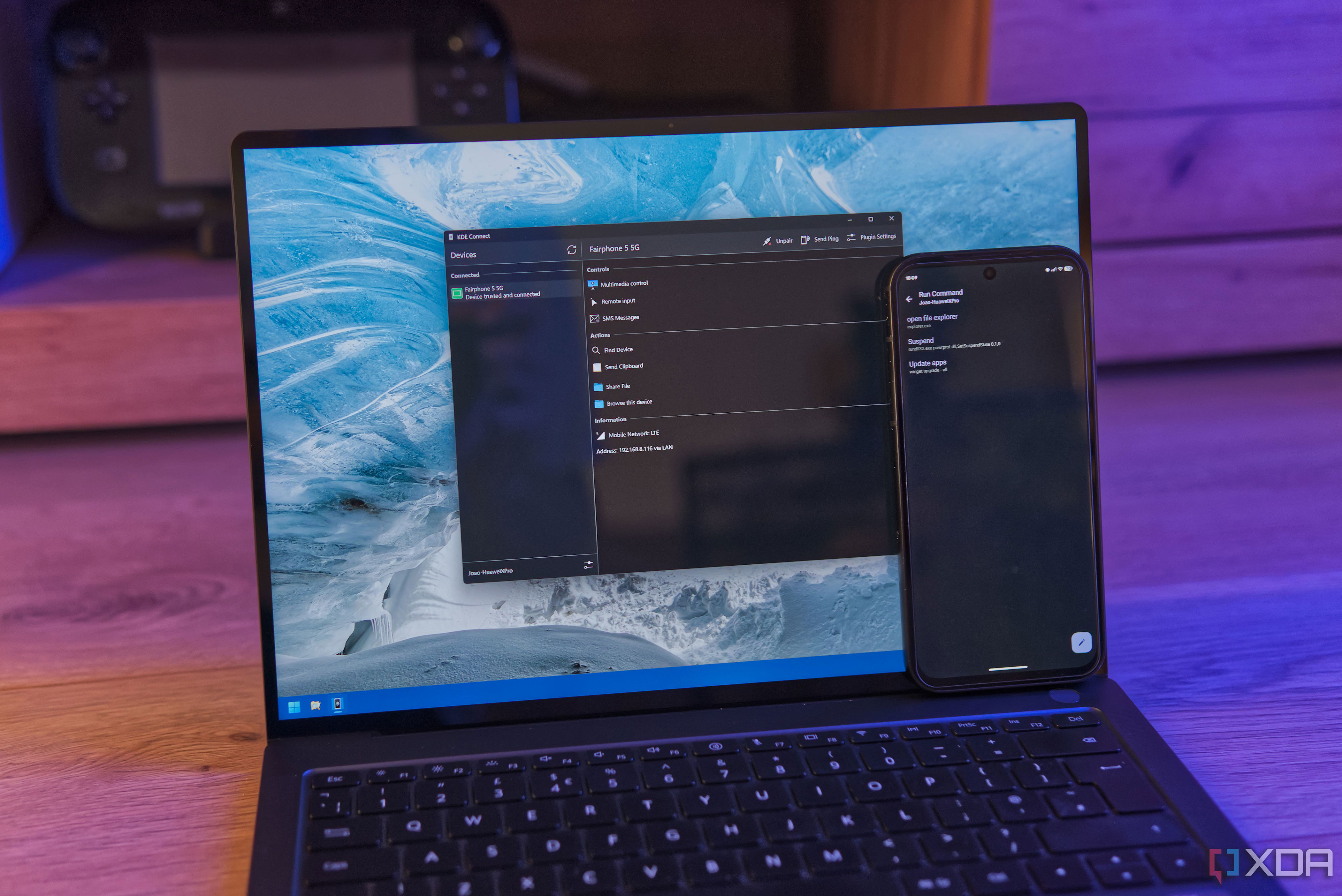 I switched from Phone Link to KDE Connect, and Windows 11 is missing ...