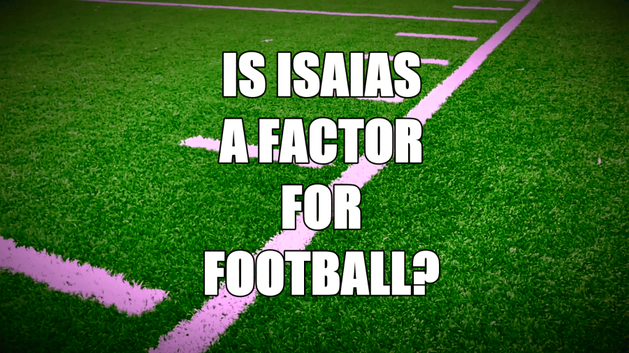 Is Hurricane Isaias a factor for college football in WV, OH and KY?