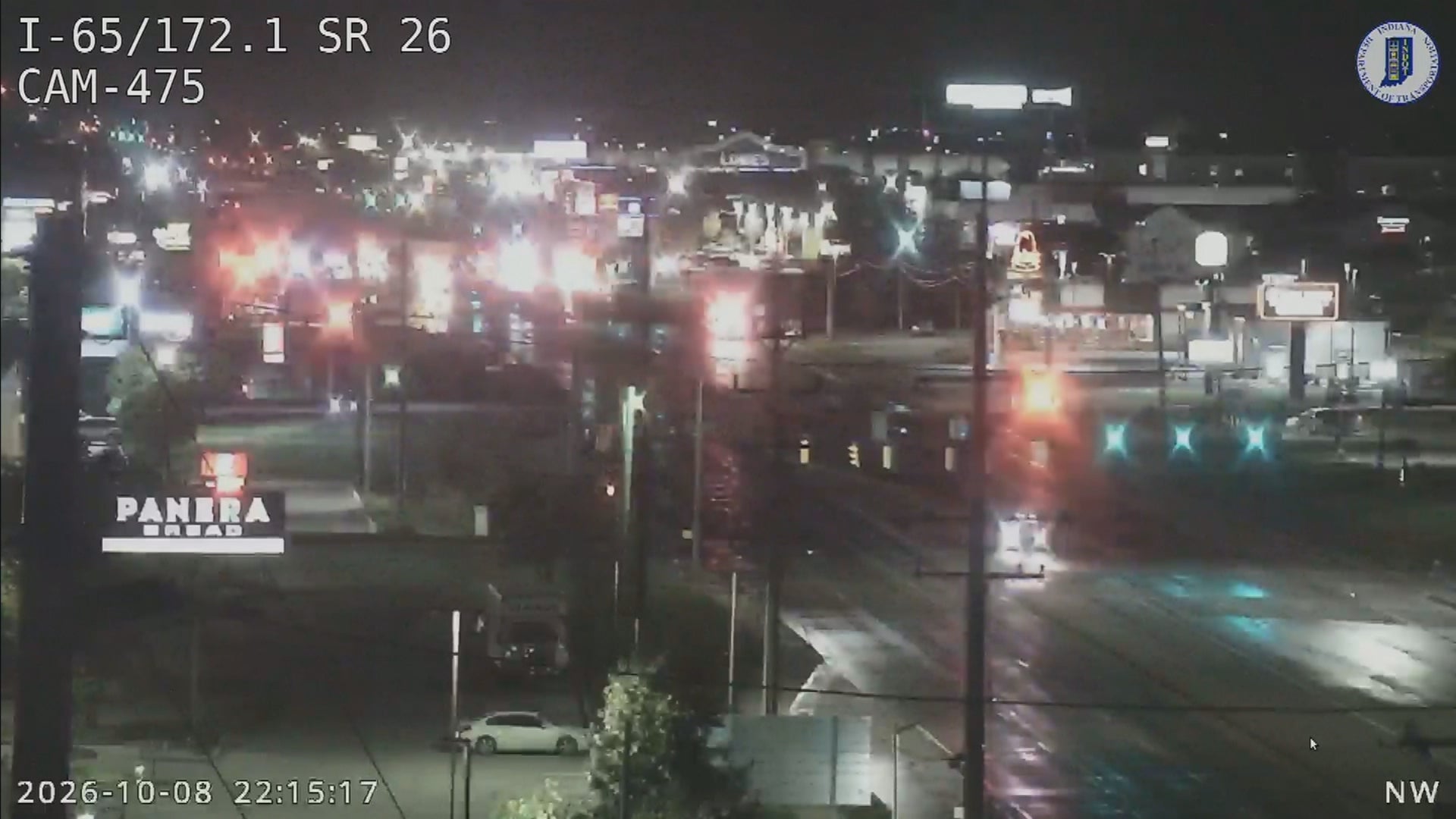 Health warning issued following chemical spill on Lafayette roads