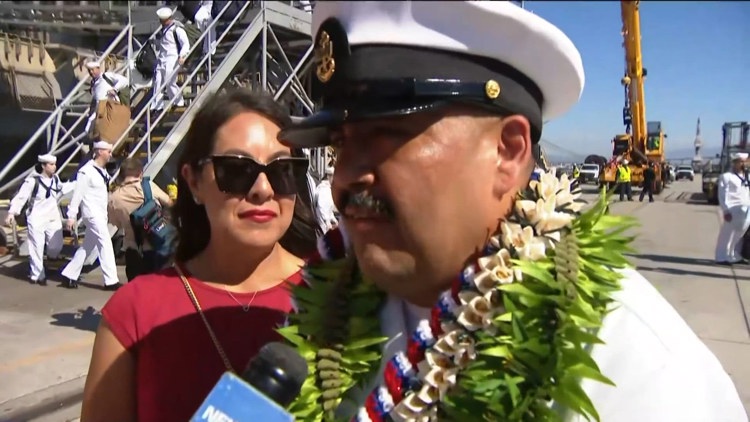 Just happy to be home: Sacramento-area sailor returns after USS Abraham Lincoln long deployment