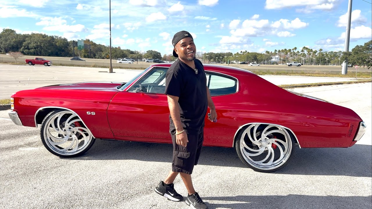 Spank's Candy Brandywine 72 Chevy Chevelle SS on 24