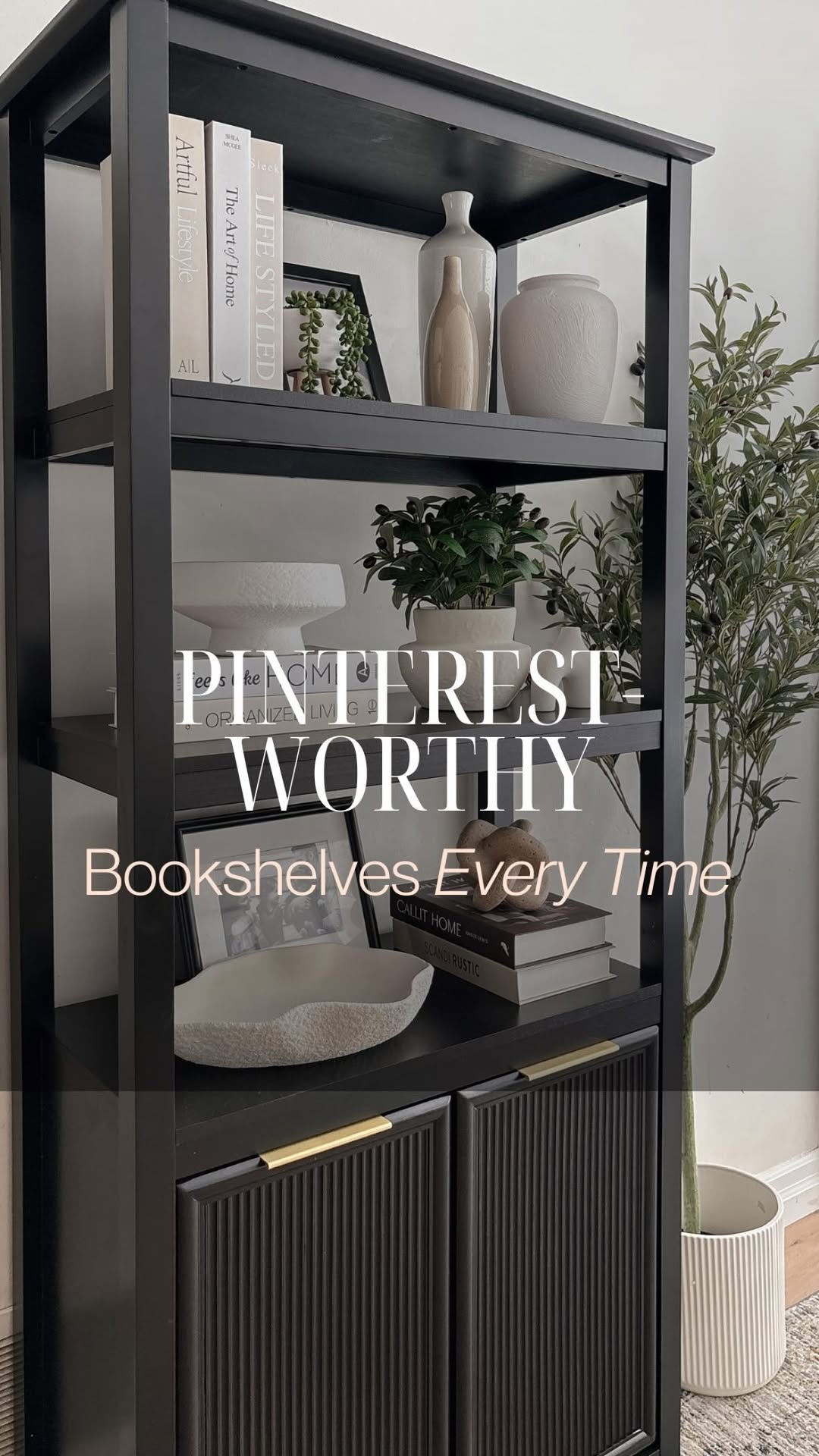 Creating balanced and attractive shelf displays