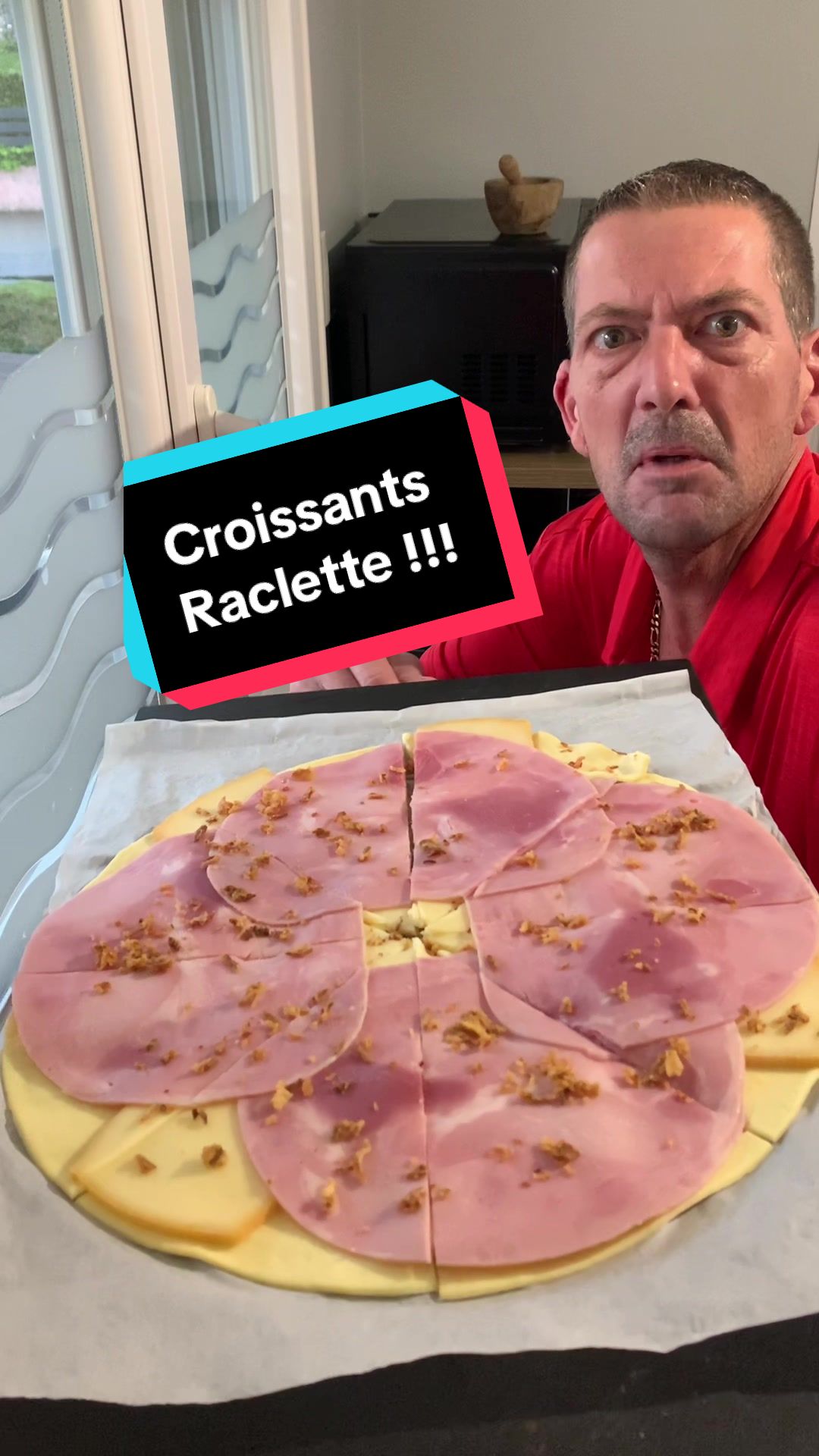 Croissants à la raclette recette gourmande et fondante