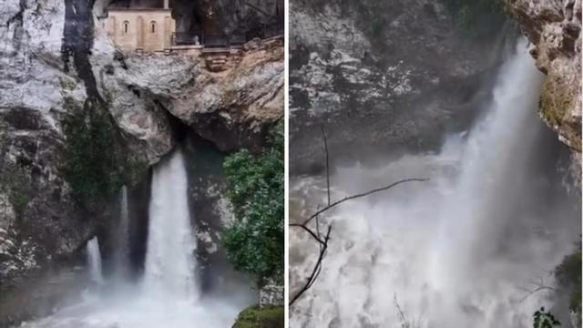 El "chorrón" de Covadonga