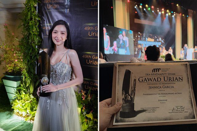 Jennica Garcia on winning a Gawad Urian: 'Mama, may Urian na din po ako!'