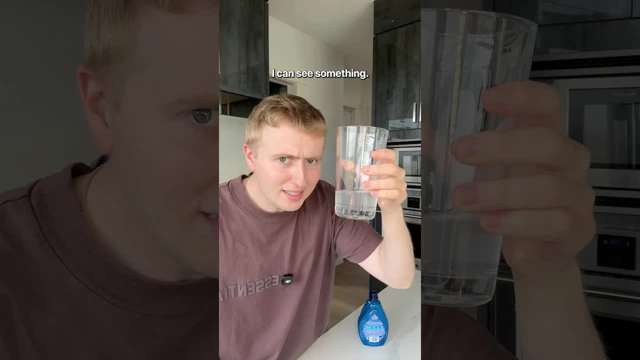 He nearly swallows the sample before his DNA experiment even gets started
