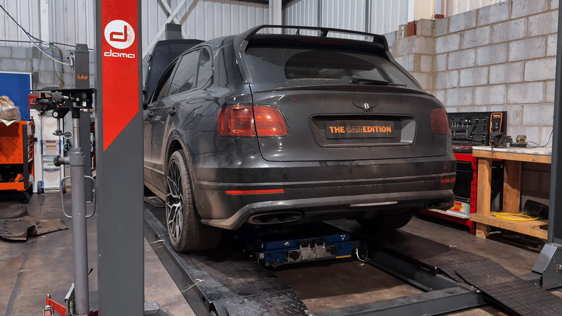 Hidden damage found on a Bentley Bentayga W12