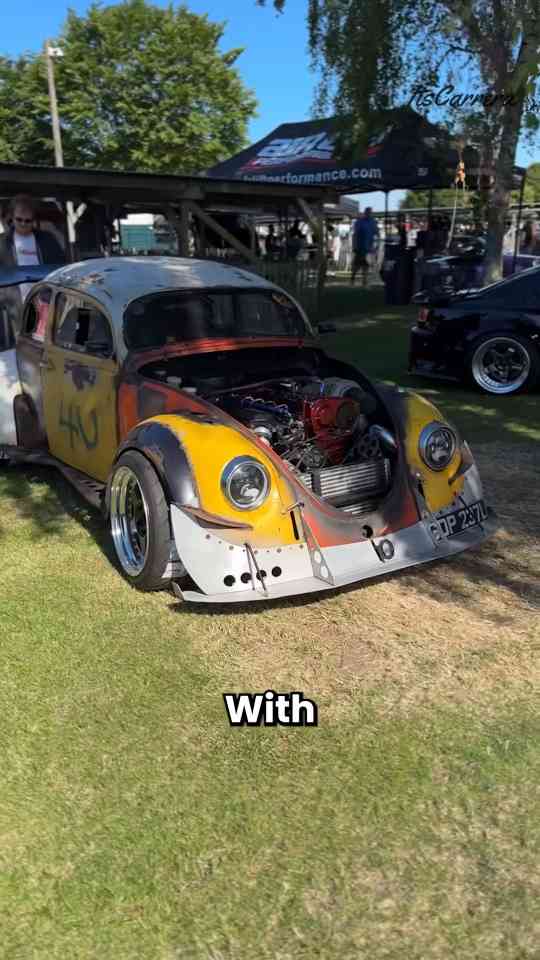 What makes this RB25 powered Volkswagen Beetle drift build unique