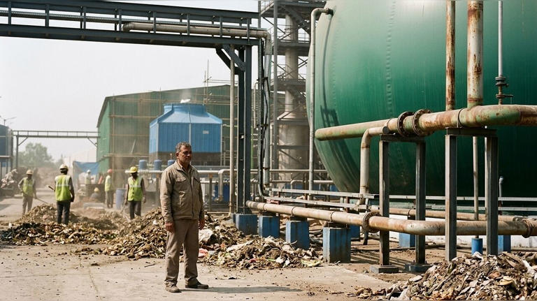 Kochi Corporation and BPCL-KR clash over Brahmapuram biogas plant ...