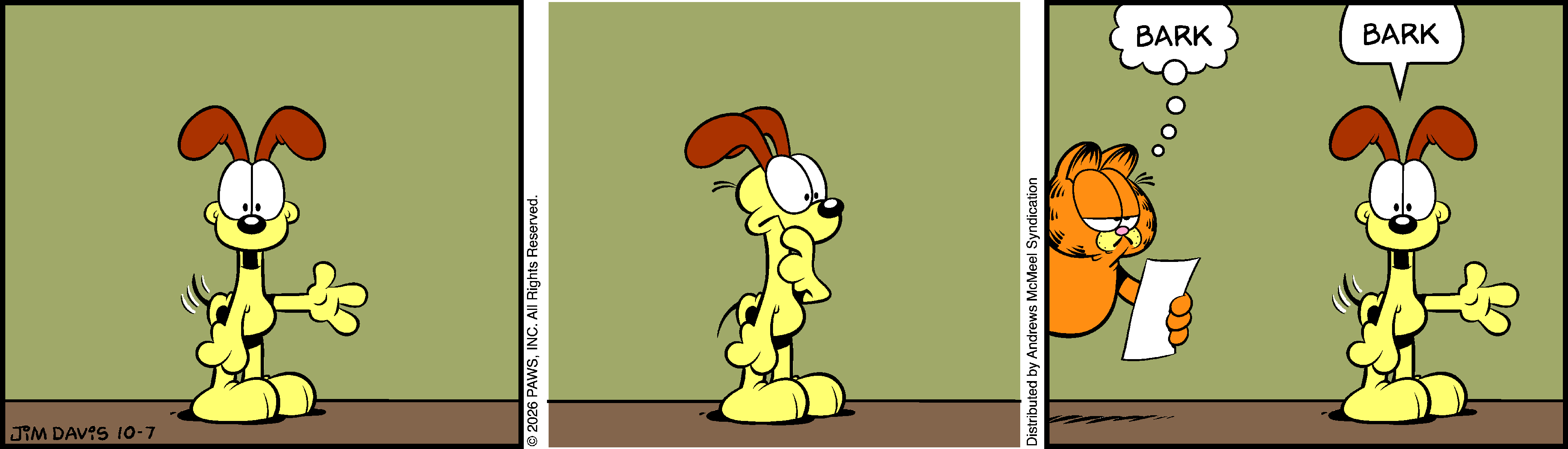 Garfield by Jim Davis