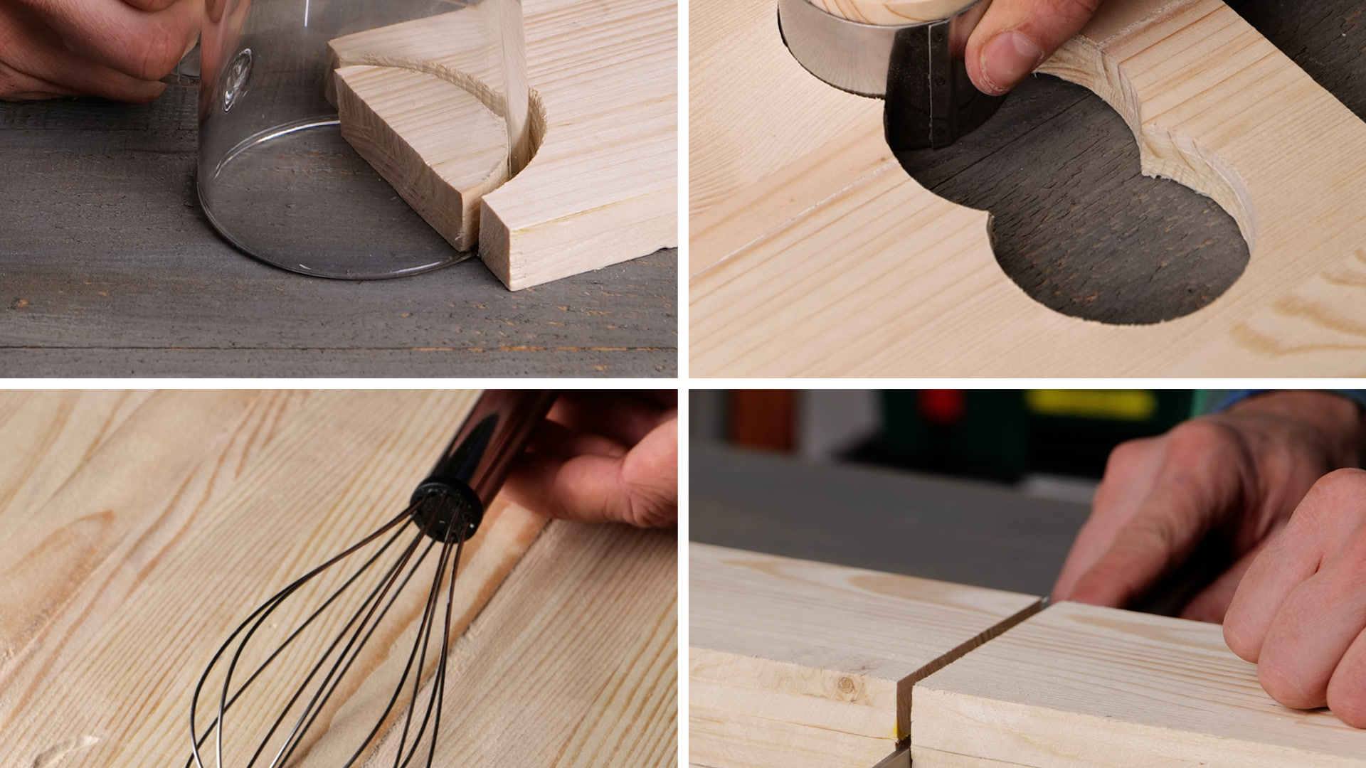 Erstellung von Holzbearbeitungsgeräten mit Stop-Motion-Animation