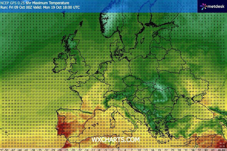 Ireland weather: Met Éireann charts show 'Atlantic onslaught' as ...