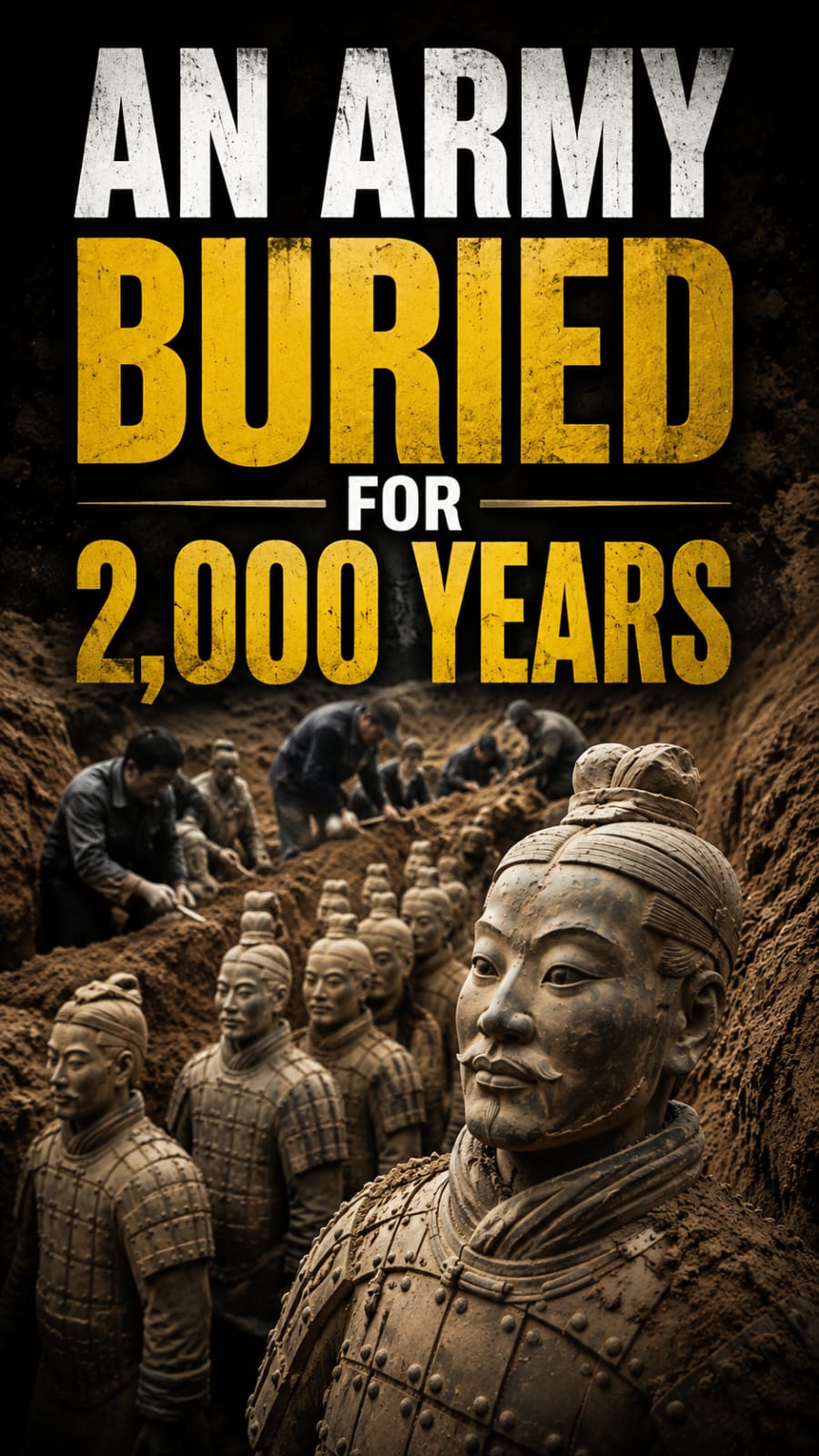 The Terracotta Army - The 2,000 year old army discovered in China
