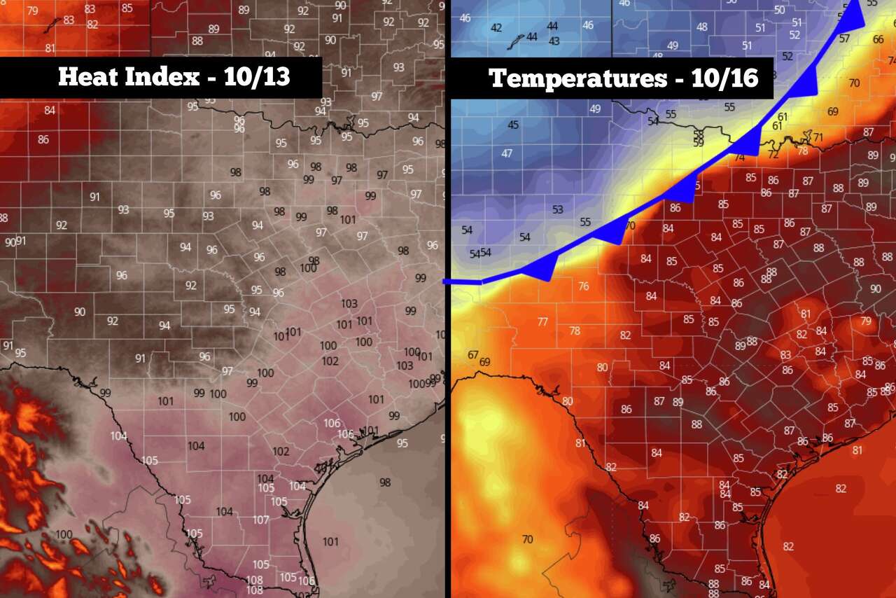 South Texas temps are back in the 90s, but here's when cooler weather ...