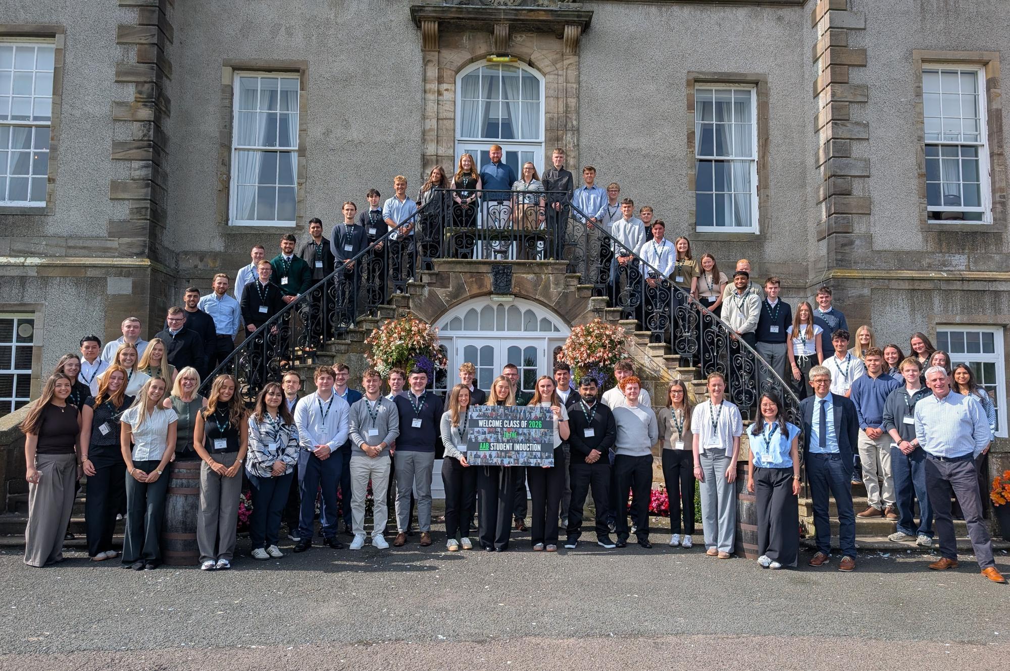 Scottish accountancy heavyweight brings together 60 new starters as it ...
