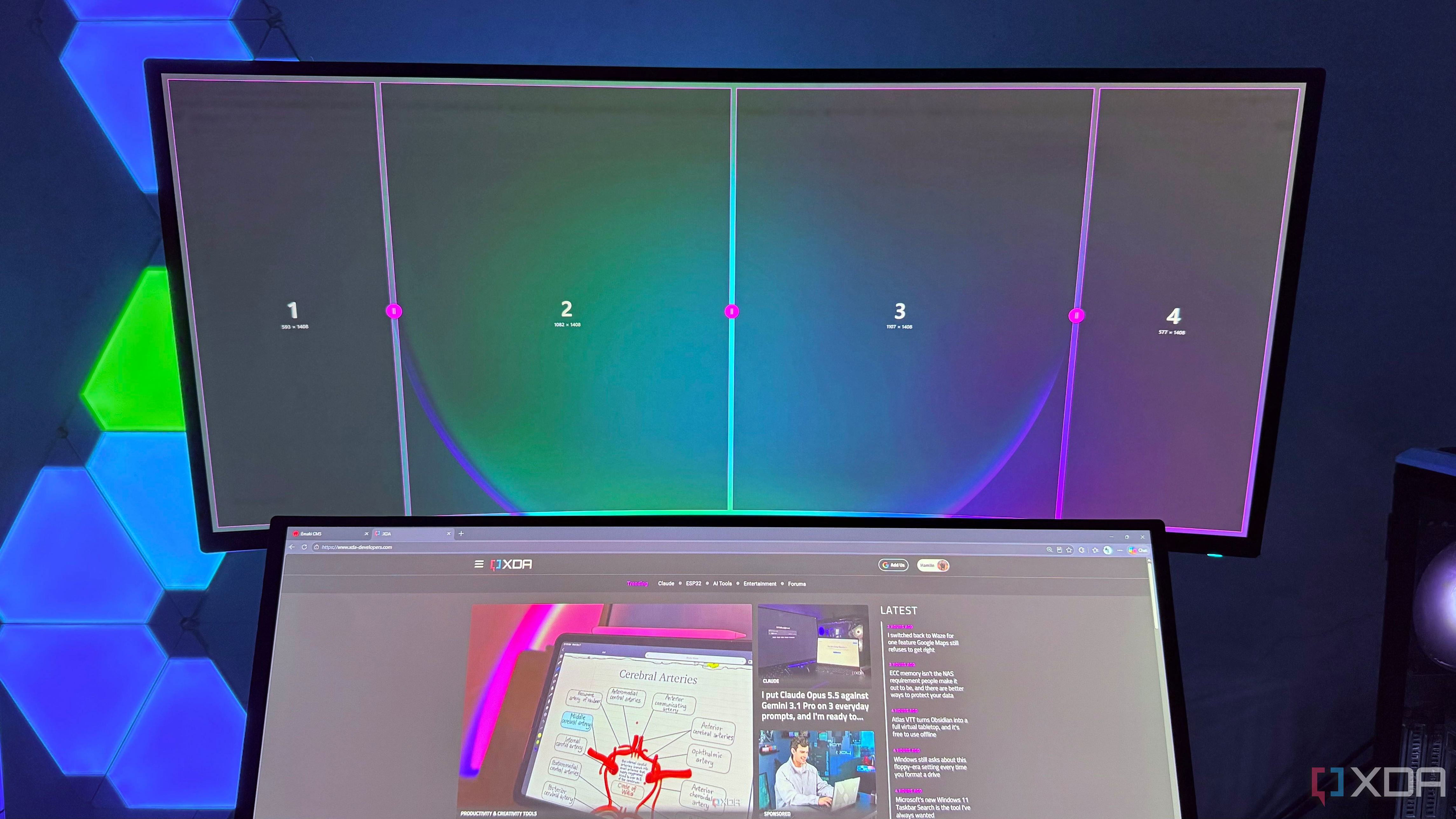 Snap layouts wasn't built for ultrawide monitors, so I built my own ...