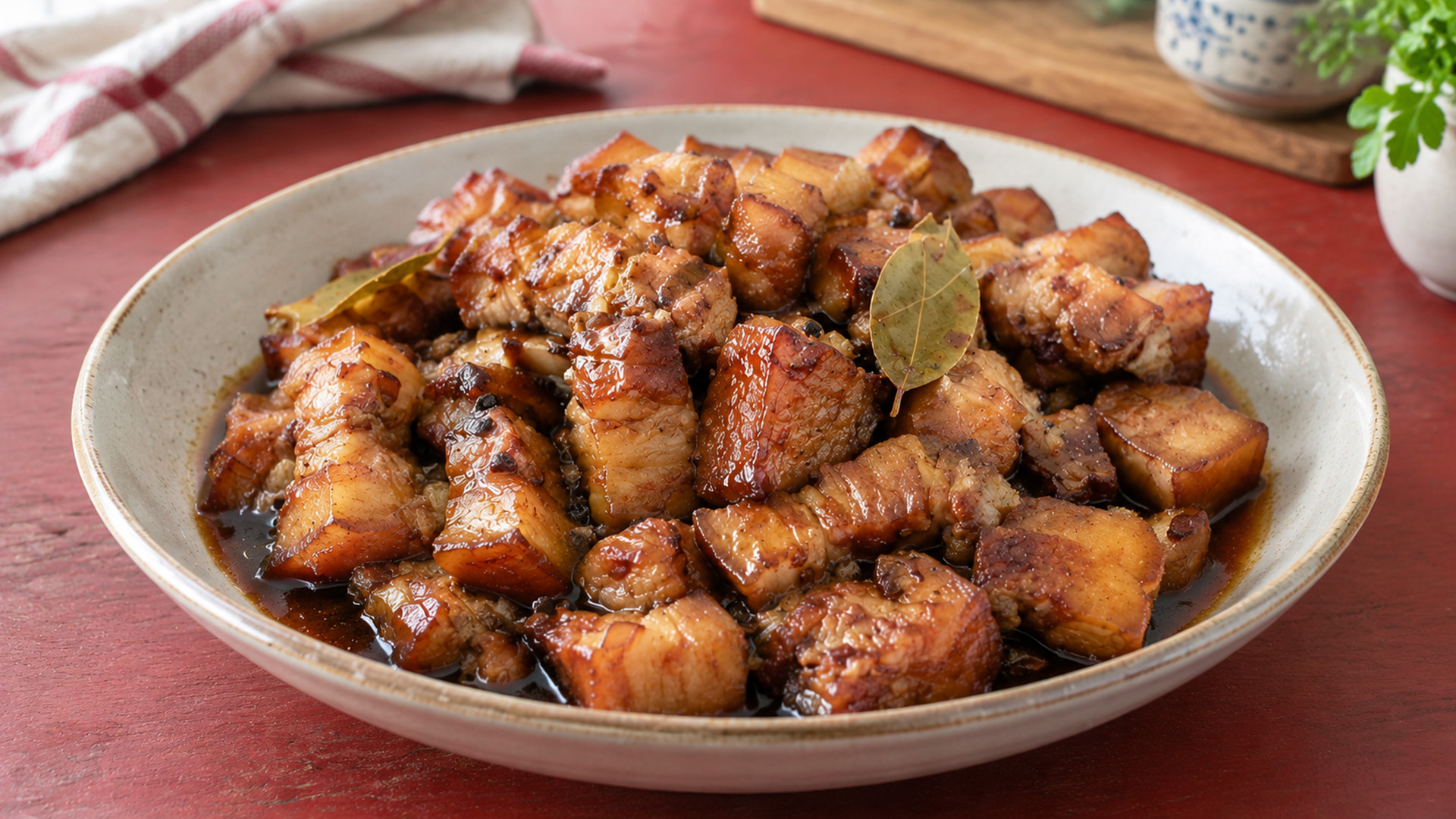 Pork adobo that melts in your mouth