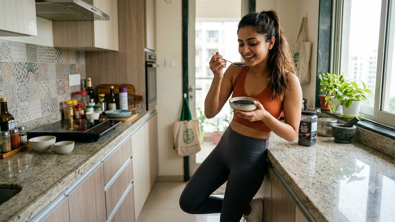Instagram says eating black sesame can fix your hair fall. Do experts ...