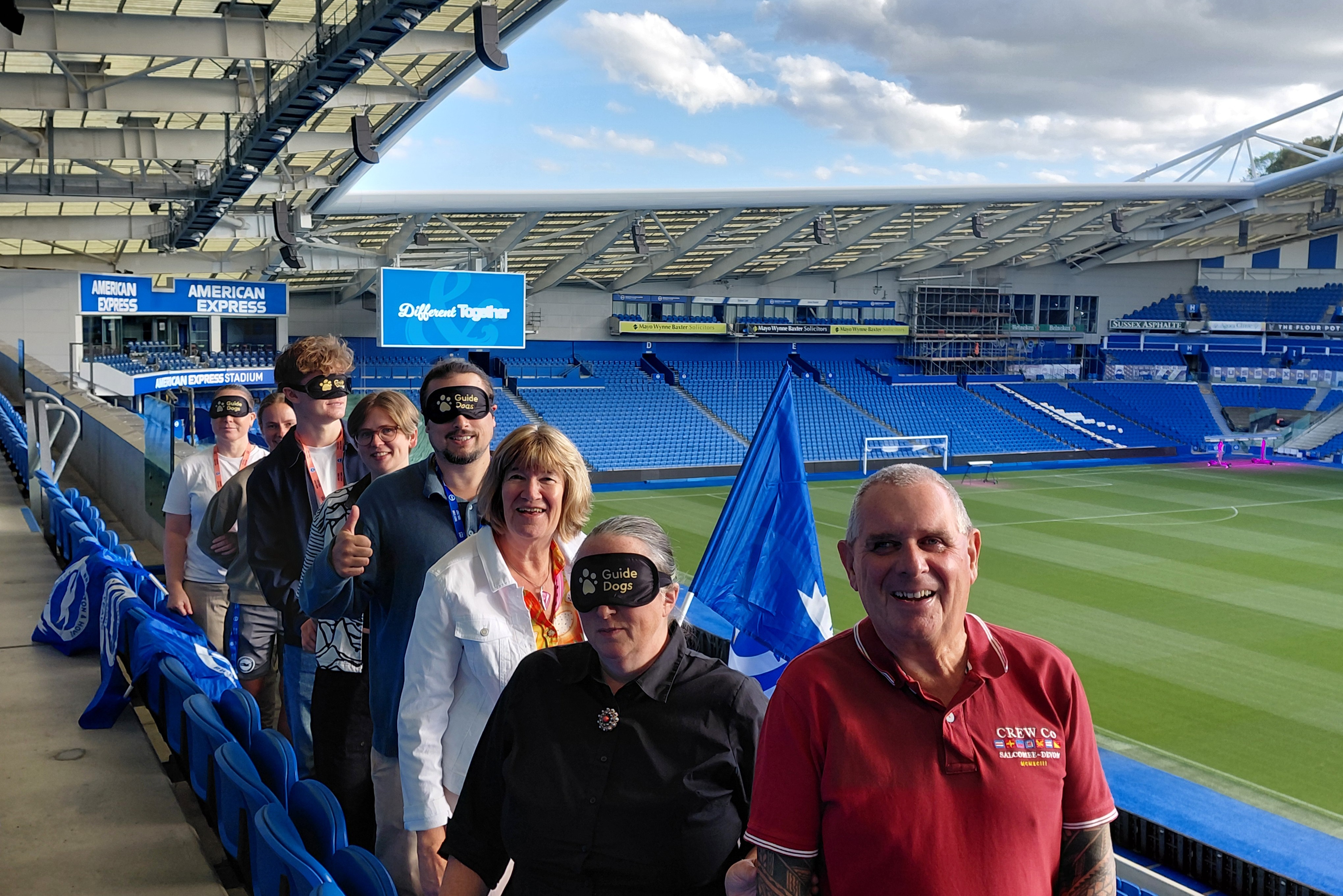 Brighton & Hove Albion FC teams up with Guide Dogs to make match days ...
