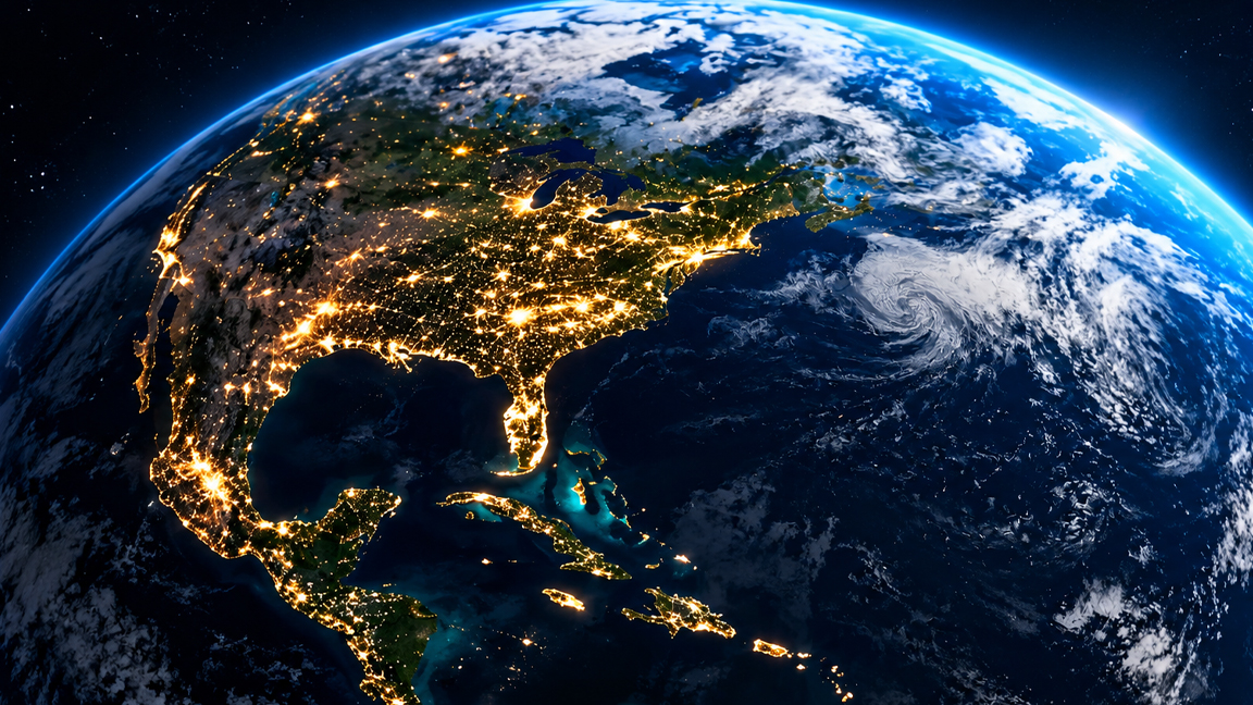 The stunning glow of Earth from space