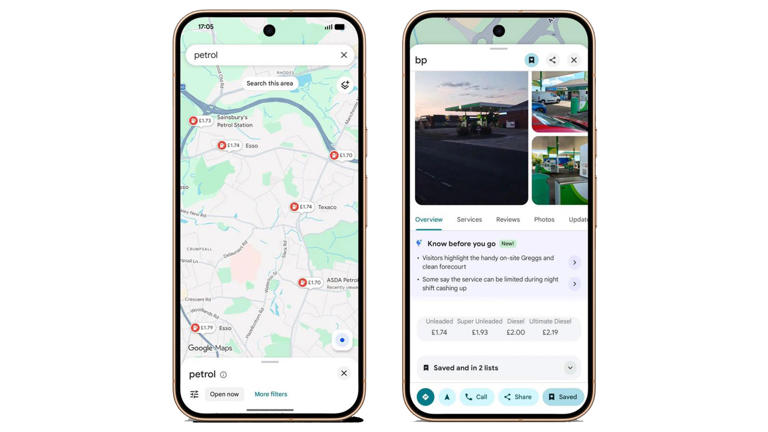 Google Maps and Waze now display prices of petrol and diesel