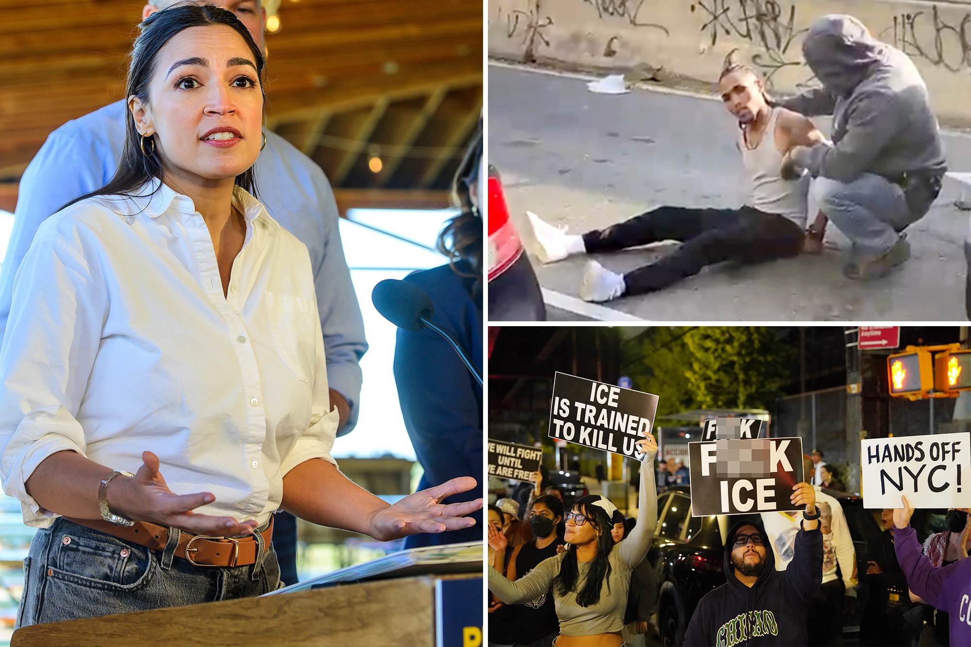 AOC calls for full and independent investigation into Bronx ICE ...