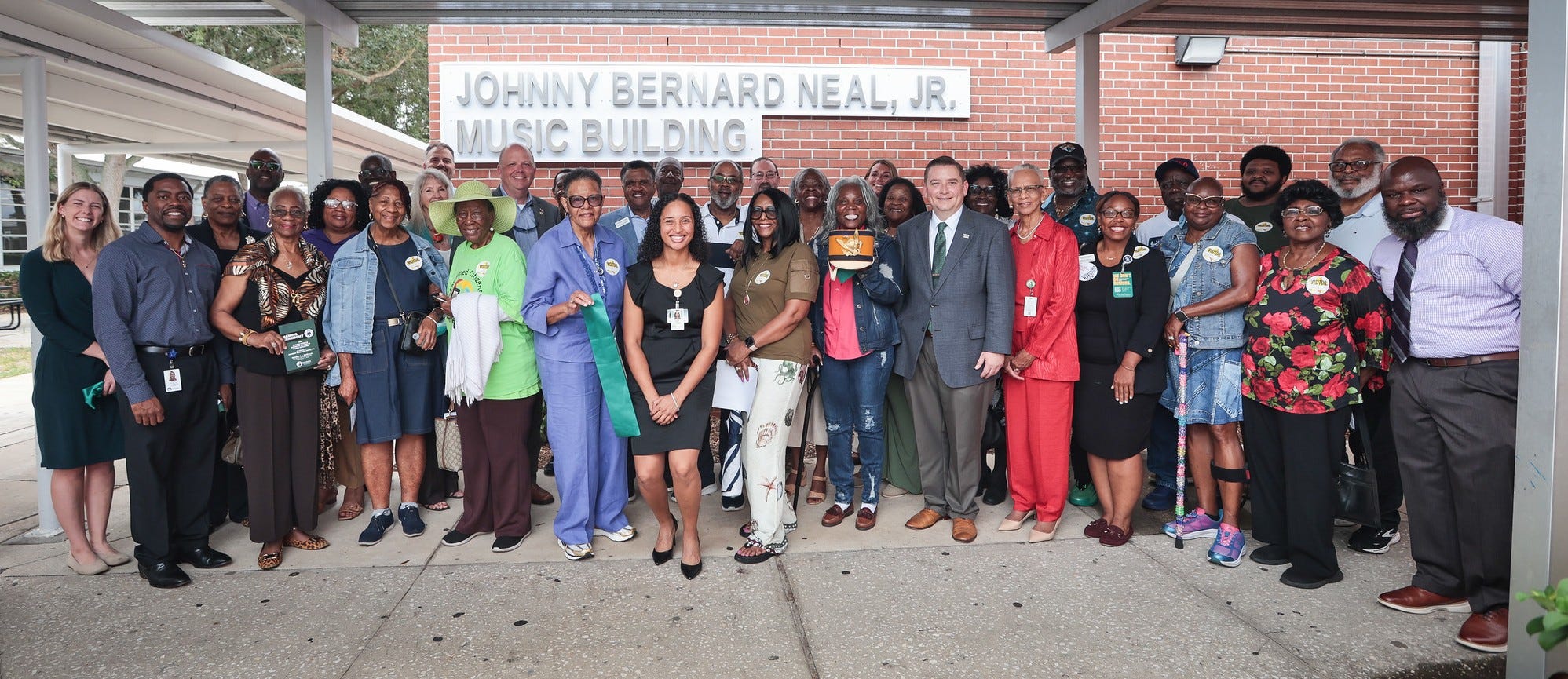 Jewett names music building for late educator Johnny Bernard Neal Jr.