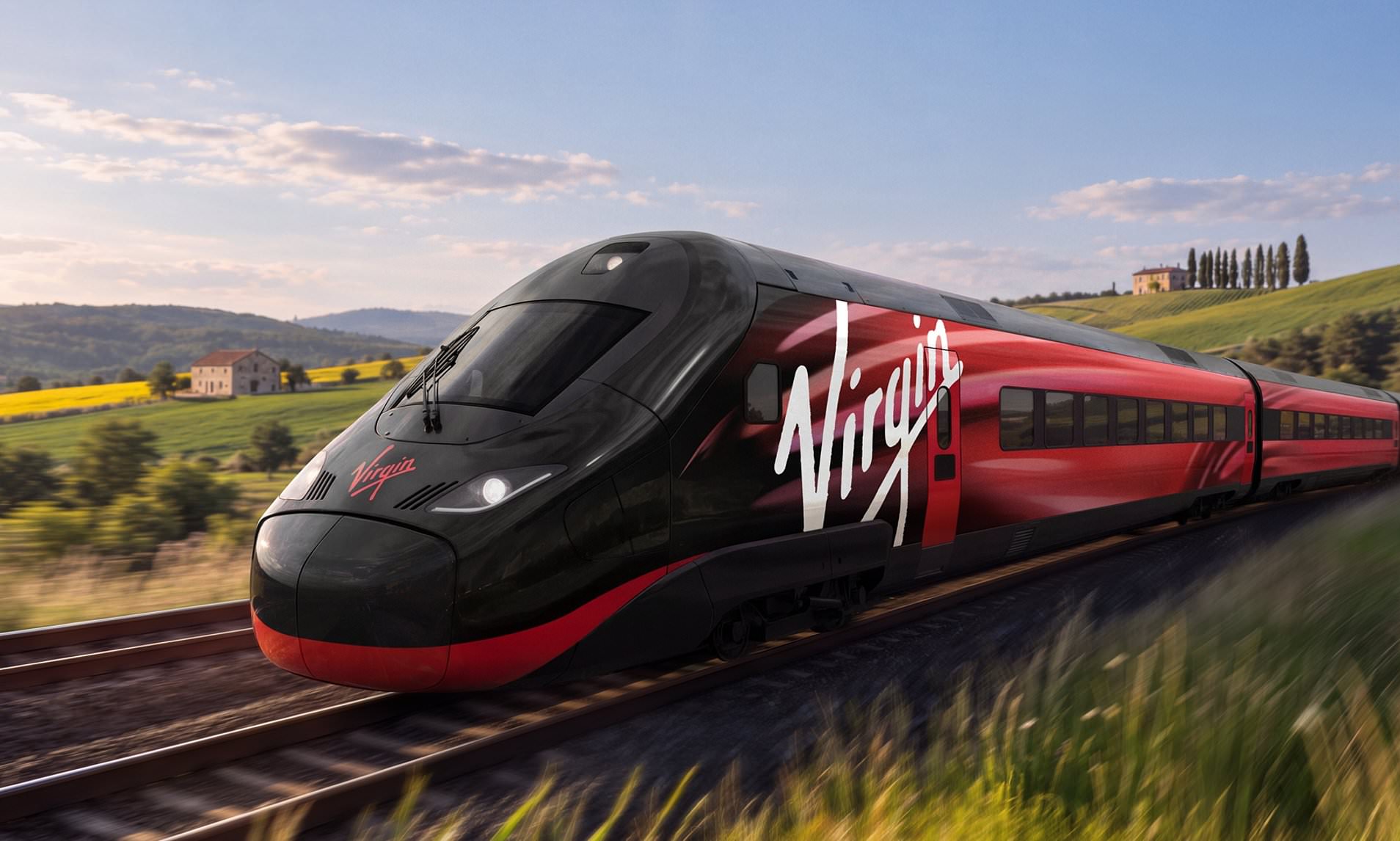 First look at Virgin's new 186mph Channel Tunnel trains that are set to ...