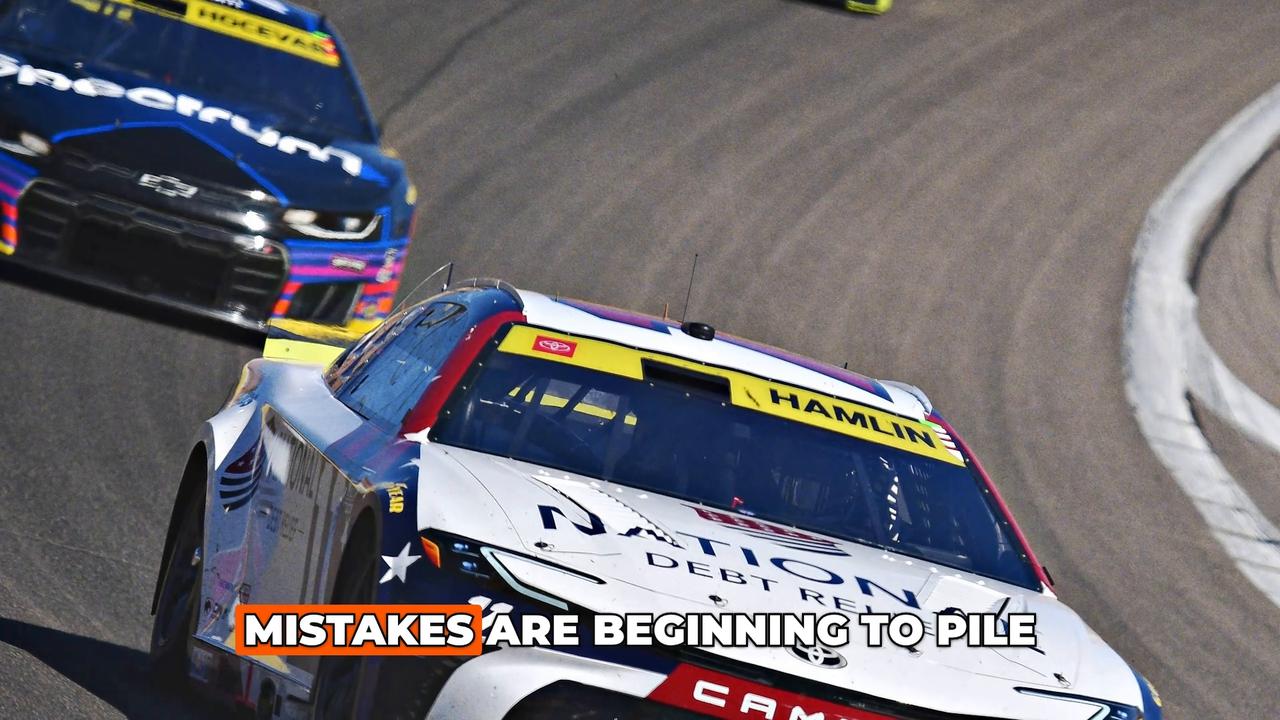 Kevin Harvick thinks Denny Hamlin is defeated!