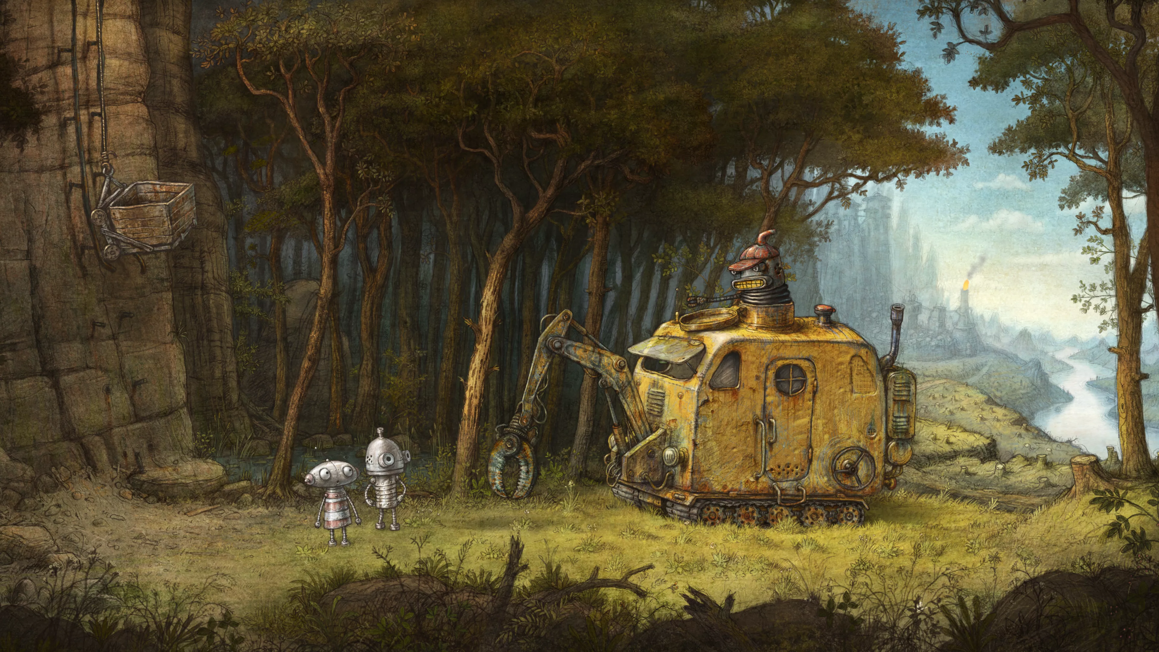 Před 17 lety okouzlilo miliony hráčů. Amanita Design chystá Machinarium ...