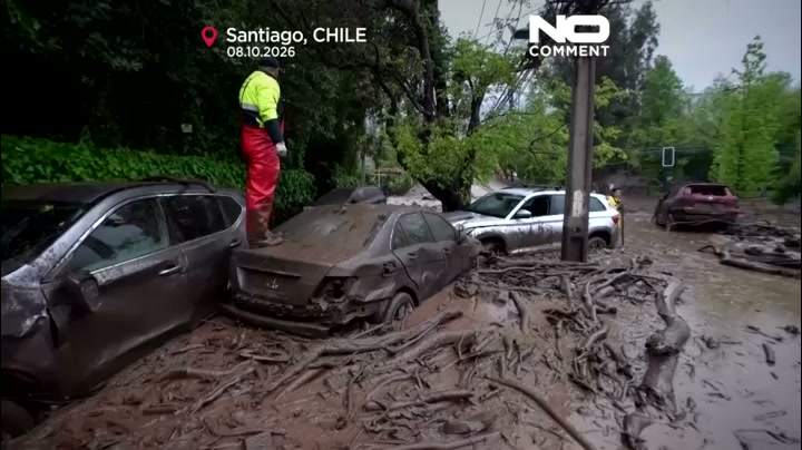 Chile: Santiago flooding turns streets to rivers as Kast declares state ...