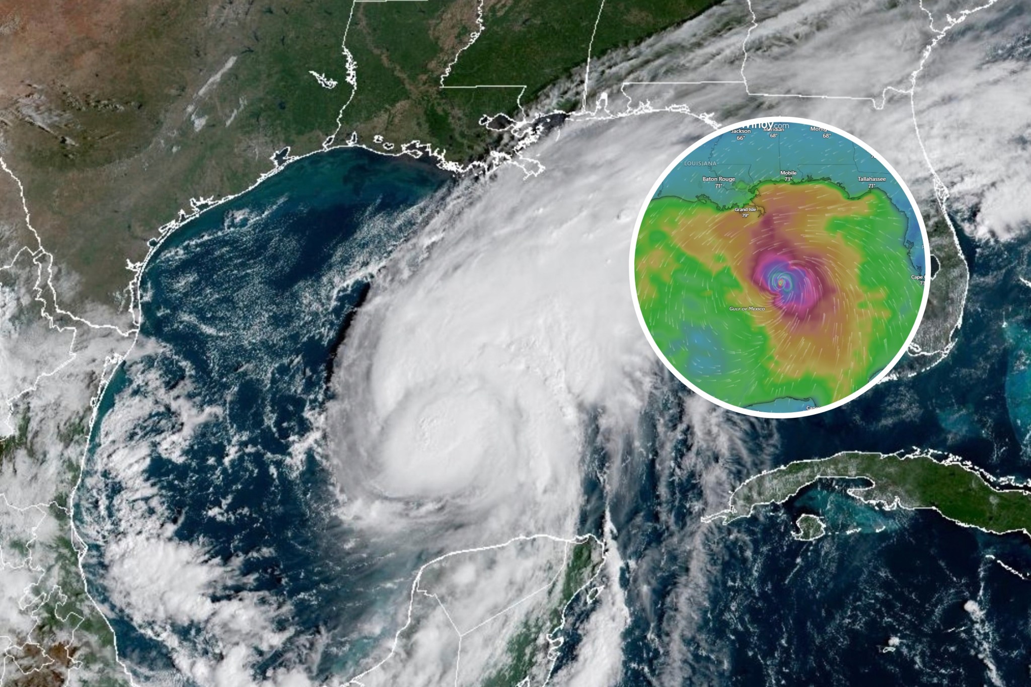 Hurricane Isaias live track as storm makes landfall on Florida Panhandle
