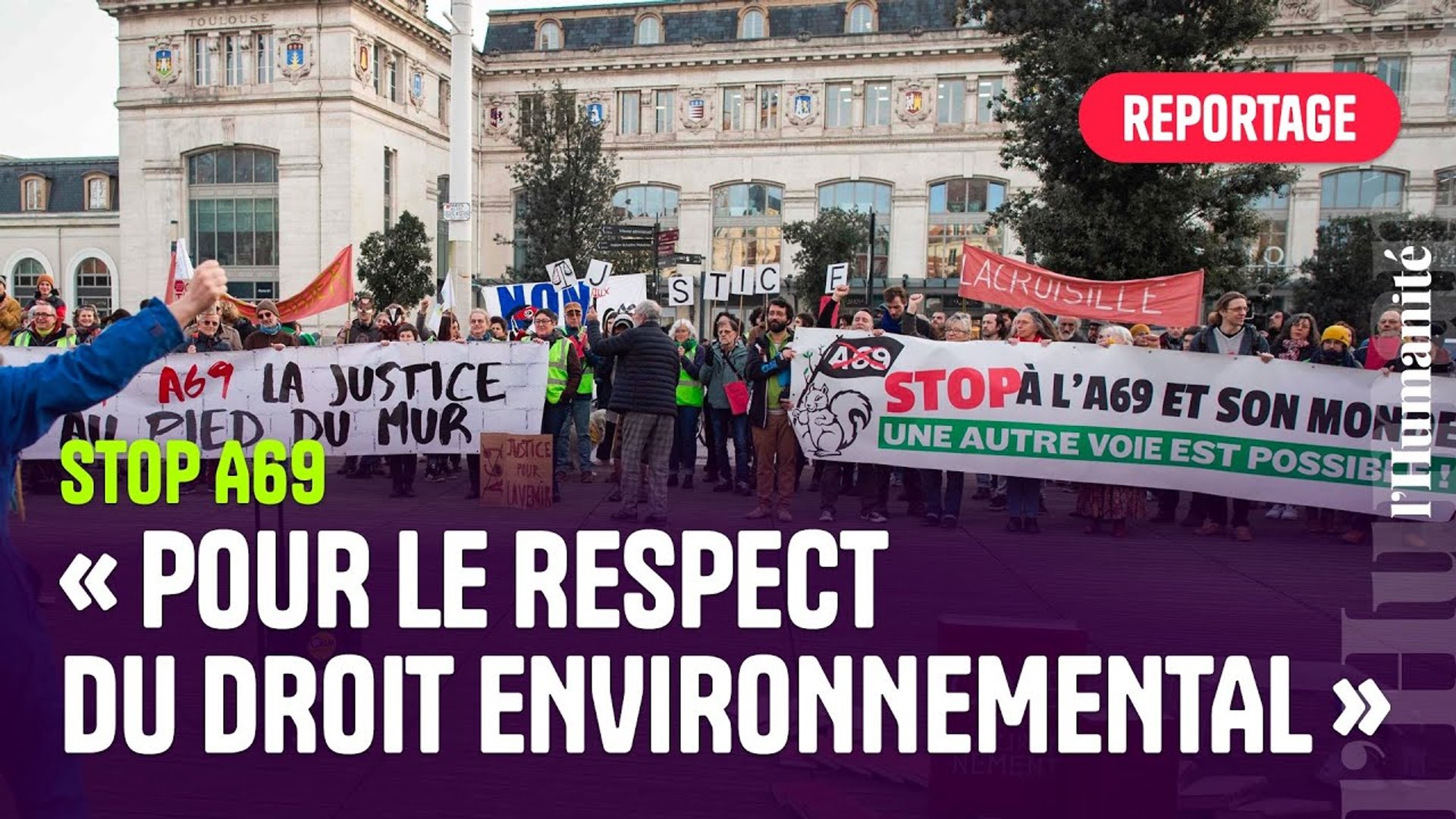 « No Macadam ! » : les opposants à l’A69 se mobilisent lors d’une ...