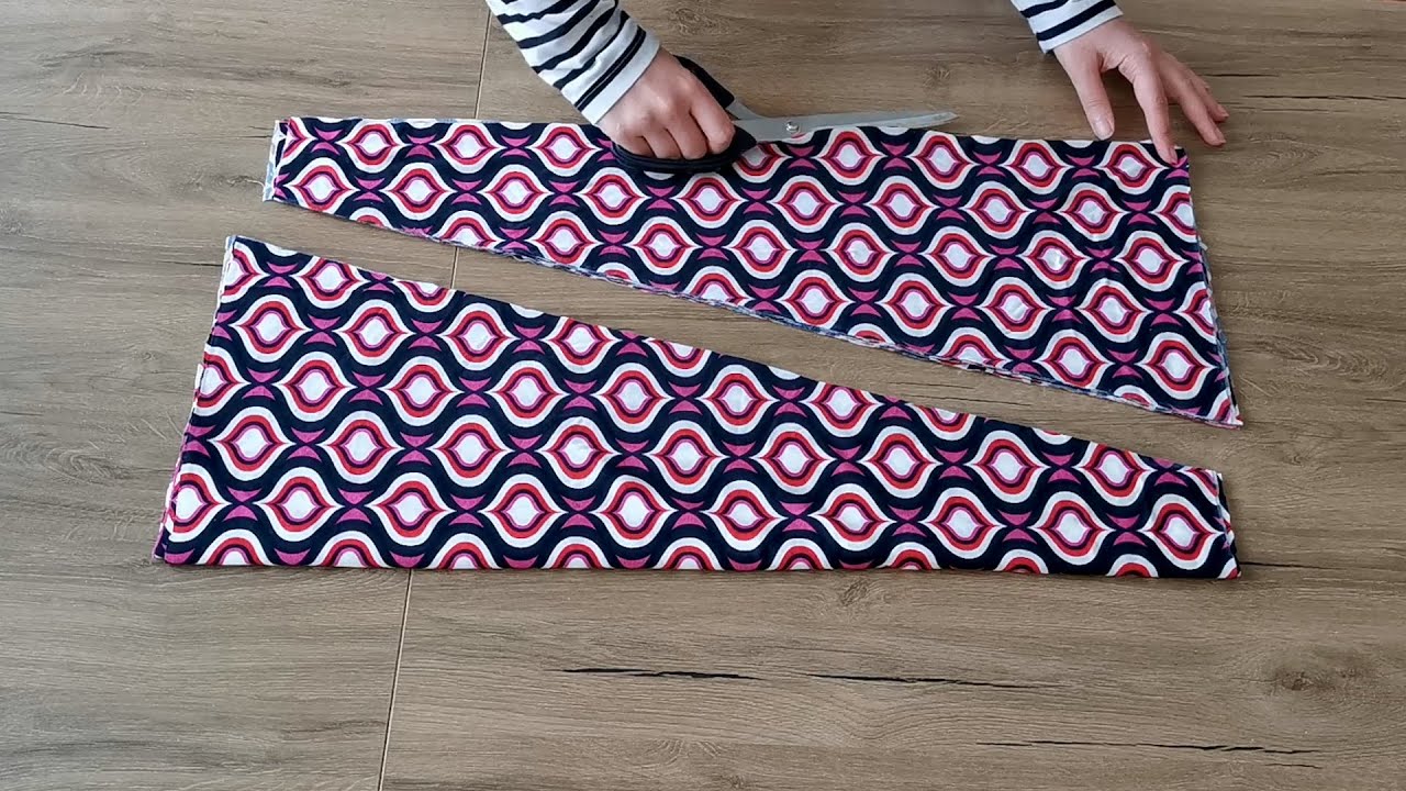 Sewing a simple skirt without patterns