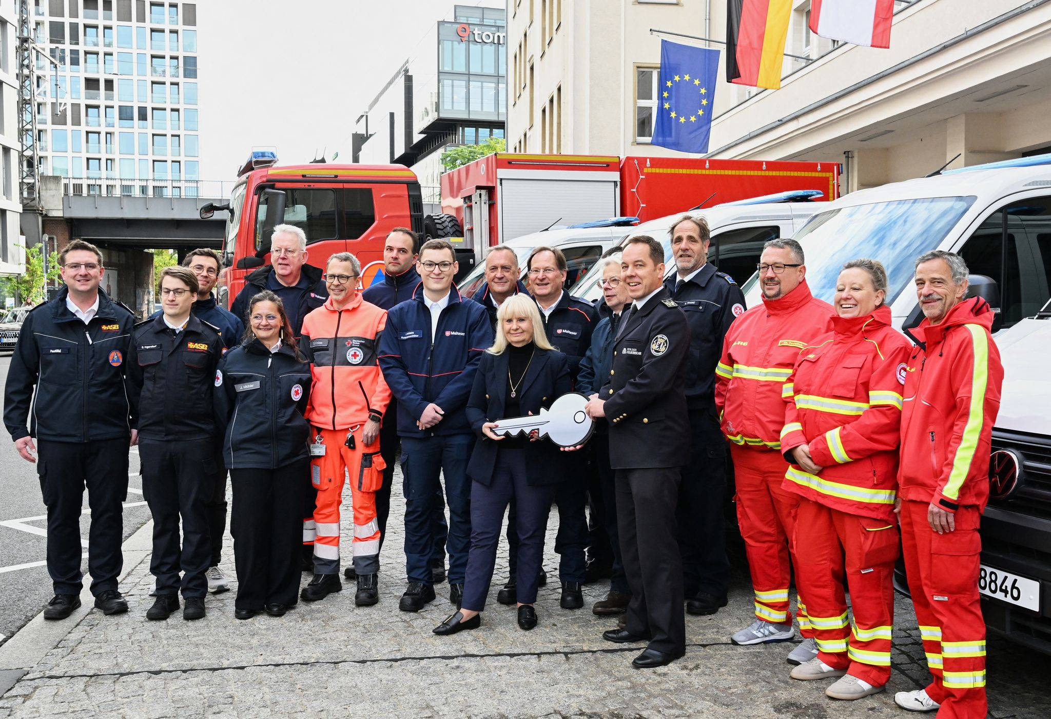 Berlin stärkt Katastrophenschutz mit 25 neuen Fahrzeugen