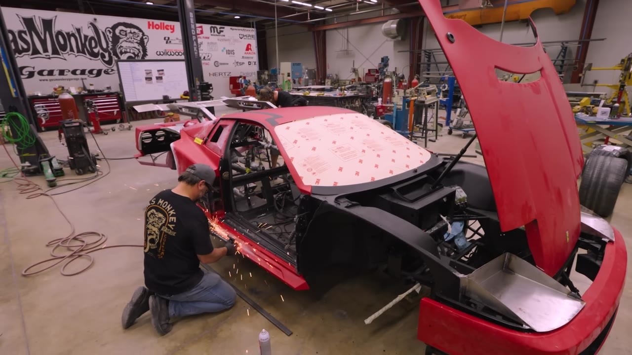 We built a one-off Ferrari 6x6 - but the rear wing was harder than expected